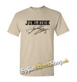 JUNGKOOK - Logo & Signature - pieskové detské tričko