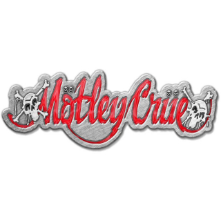 MOTLEY CRUE - Dr Feelgood Logo - kovový odznak