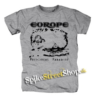 EUROPE - Prisoners In Paradise - sivé detské tričko