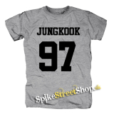 JUNGKOOK - 97 - sivé detské tričko