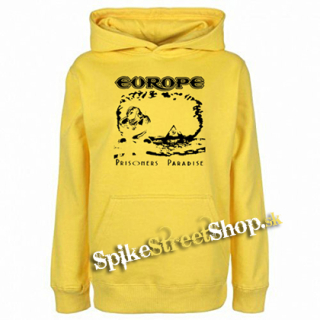 EUROPE - Prisoners In Paradise - žltá pánska mikina