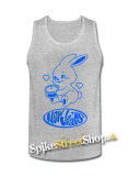 NEWJEANS - Logo & Bunny - Mens Vest Tank Top - šedé