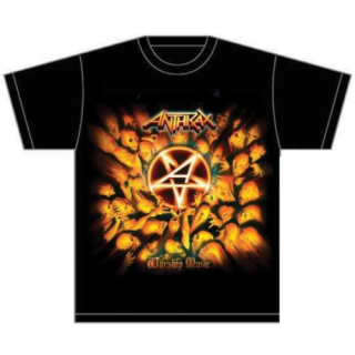 ANTHRAX - Worship Music - čierne pánske tričko