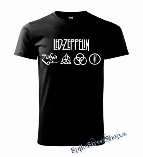 LED ZEPPELIN - Logo - pánske tričko