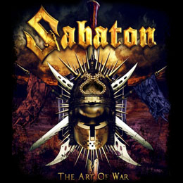 SABATON - The Art Of War - štvorcová podložka pod pohár