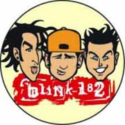 BLINK 182 - Yellow Cartoon - odznak