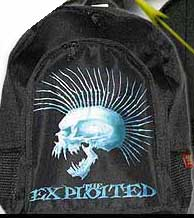 EXPLOITED - Mohawk Skull - ruksak