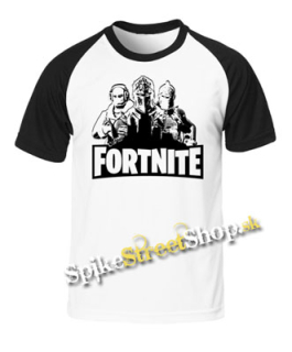FORTNITE - Logo & Skins - dvojfarebné pánske tričko