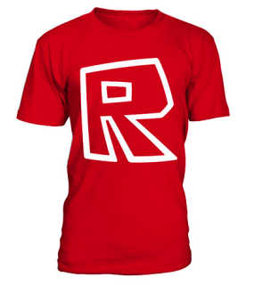 ROBLOX - Znak - červené detské tričko