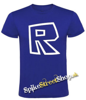 ROBLOX - Znak - modré detské tričko