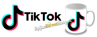 Hrnček TIK TOK - Logo On White Background