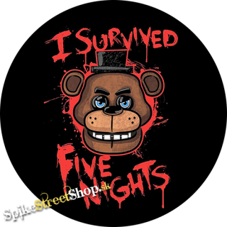 I SURVIVED FIVE NIGHTS - odznak