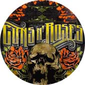 GUNS N ROSES - Skull Tour 2012 - odznak