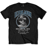 ELTON JOHN - Live In Concert - čierne pánske tričko