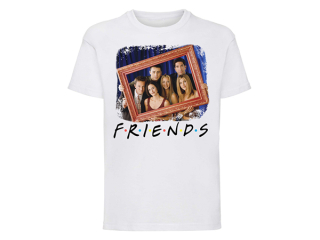 FRIENDS - PRIATELIA - Motive 2 - biele detské tričko