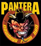 Samolepka PANTERA - Cowboys From Hell - Cartoon motive