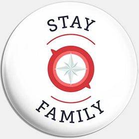 STRAY KIDS - Stay Family - odznak