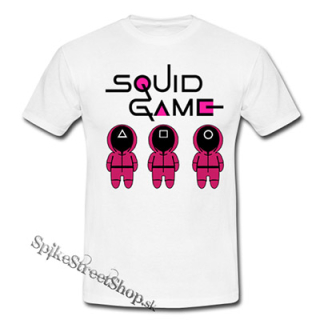 SQUID GAME - Characters - biele pánske tričko