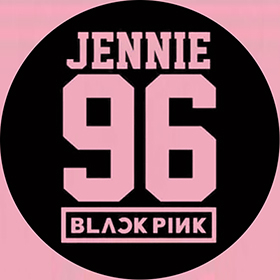 BLACKPINK - JENNIE 96 - okrúhla podložka pod pohár