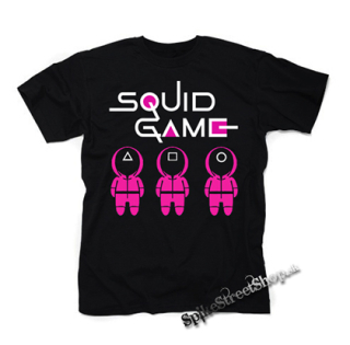 SQUID GAME - Logo & Characters - pánske tričko
