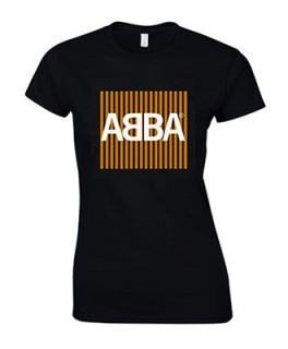 ABBA - Voyage Lines - čierne dámske tričko