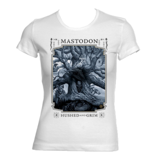MASTODON - Hushed And Grim - biele dámske tričko