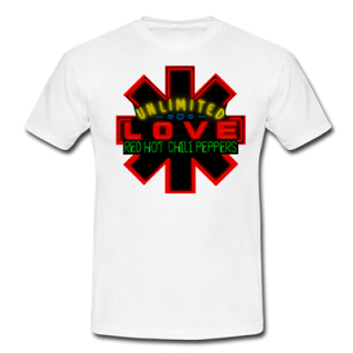 RED HOT CHILI PEPPERS - Unlimited Love - biele pánske tričko