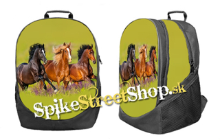 HORSES COLLECTION - Meadow Run - ruksak 3D Big Fullprint