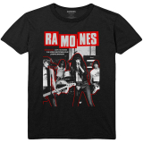 RAMONES - Barcelona - čierne pánske tričko