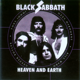 Samolepka BLACK SABBATH - Heaven and Earth